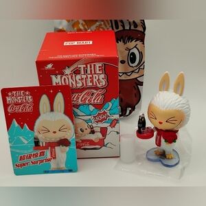 POP MART  Labubu Coca-Cola Figurine "SUPER SURPRISE"